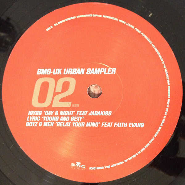 Various : BMG-UK Urban Sampler 02 (12", Smplr)