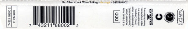 Dr. Alban : Look Who's Talking! (The Single) (CD, Maxi)