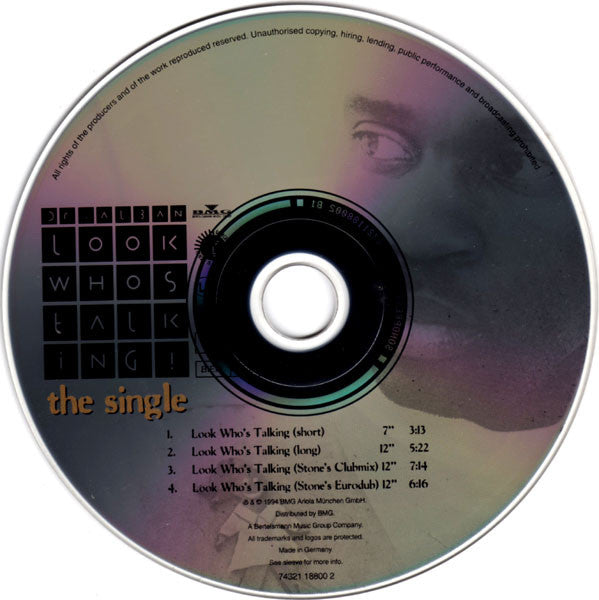 Dr. Alban : Look Who's Talking! (The Single) (CD, Maxi)