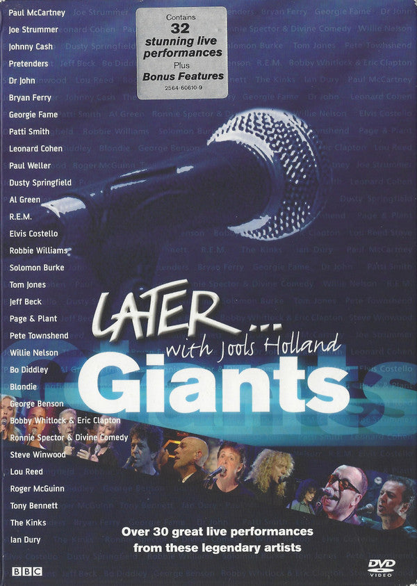Various : Later...With Jools Holland Giants (DVD-V, PAL, Reg)