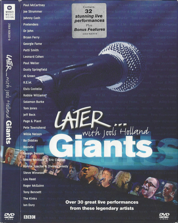 Various : Later...With Jools Holland Giants (DVD-V, PAL, Reg)