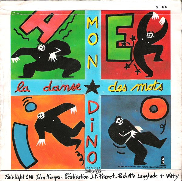 Jean-Baptiste Mondino : La Danse Des Mots (7")