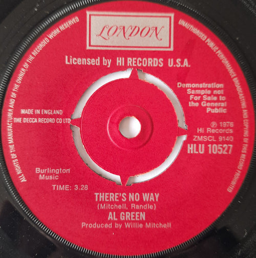 Al Green : Let It Shine (7", Promo)