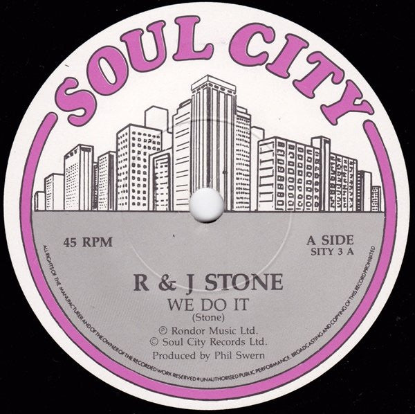 R & J Stone / Jaycee Peaes : We Do It / We've Gone And Done It Now (7", Single)