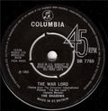 The Shadows : The War Lord  (7", Single)