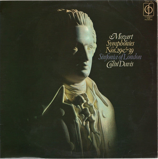 Wolfgang Amadeus Mozart, Sinfonia Of London, Sir Colin Davis : Symphonies Nos.29&39 (LP, RE)
