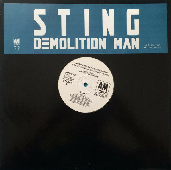 Sting : Demolition Man (12", Promo)