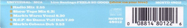 DJ Juanito Presents Lina Santiago : Feels So Good (Show Me Your Love) (CD, Single)