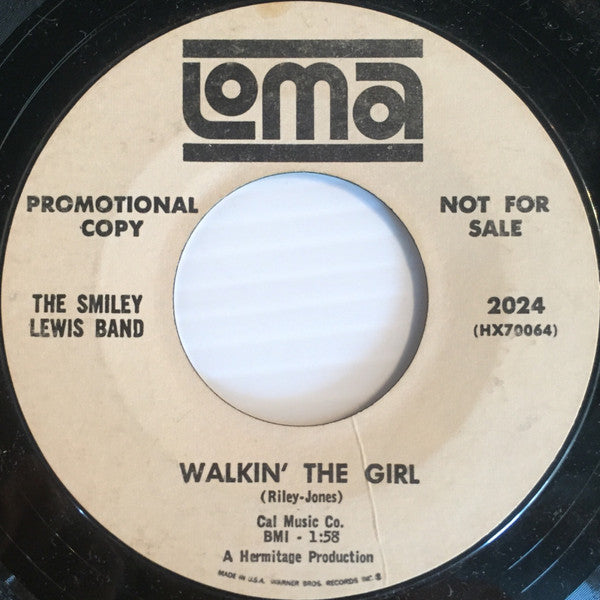 The Smiley Lewis Band : The Bells Are Ringing (7", Single, Promo, Styrene)