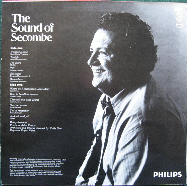 Harry Secombe : The Sound Of Secombe (LP)
