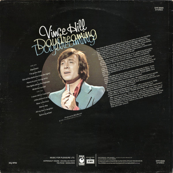 Vince Hill : Daydreaming (LP, RE)
