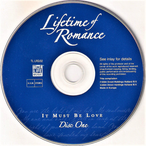 Various : Lifetime Of Romance - It Must Be Love (2xCD, Comp)