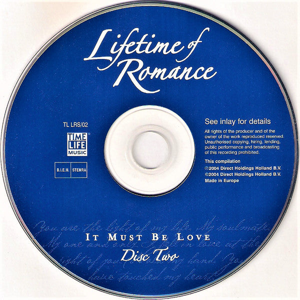Various : Lifetime Of Romance - It Must Be Love (2xCD, Comp)