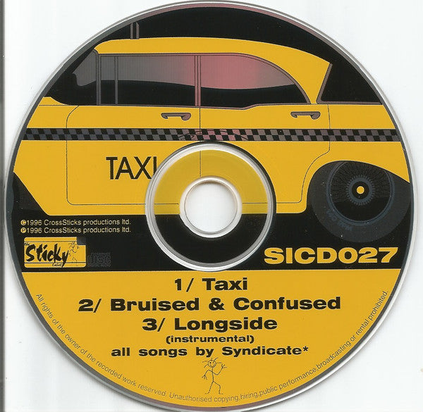 Syndicate (10) : Taxi (CD, Single)