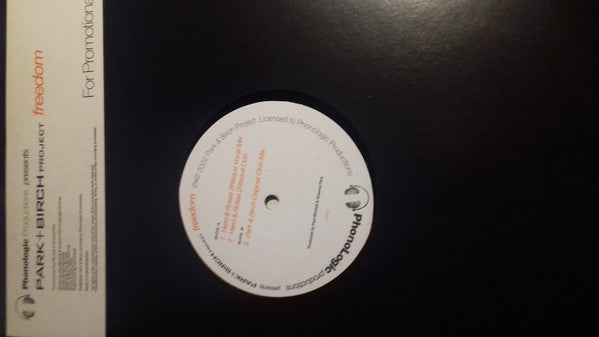 Park & Birch : Freedom (12", Promo)