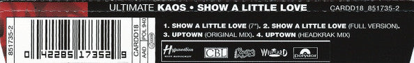 Ultimate Kaos : Show A Little Love (CD, Single, CD )