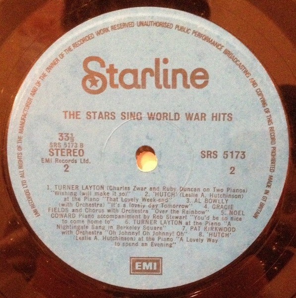 Various : The Stars Sing World War Hits (LP, Comp)