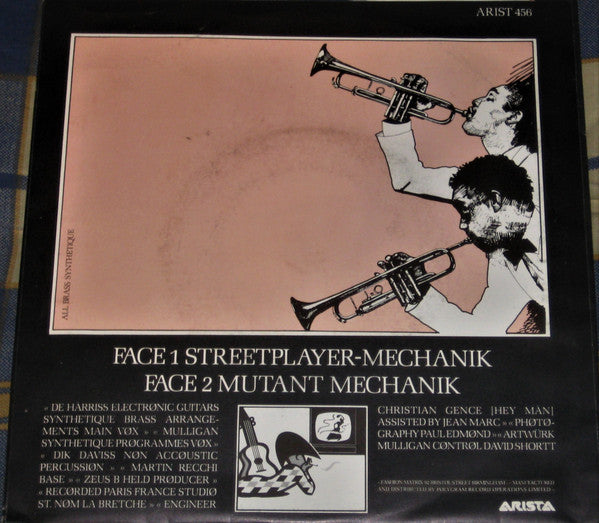 Fashion : Streetplayer-Mechanik (7", Single, Pap)