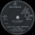 Frankie Vaughan : (Take Back Your) Souvenirs (7", Single, Sol)