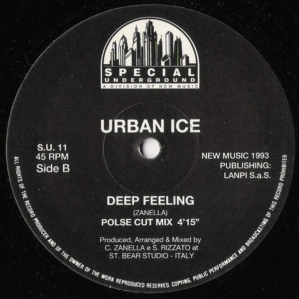 Urban Ice : Deep Feeling (12")