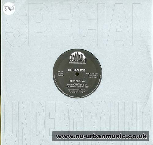 Urban Ice : Deep Feeling (12")