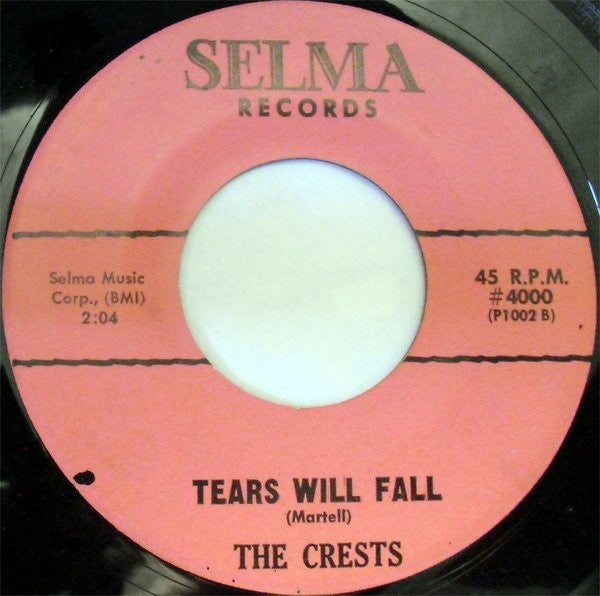 The Crests : Did I Remember (7")
