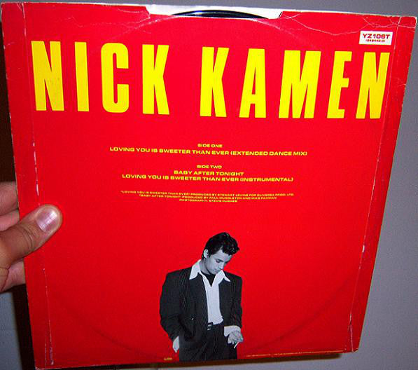 Nick Kamen : Loving You Is Sweeter Than Ever (12")