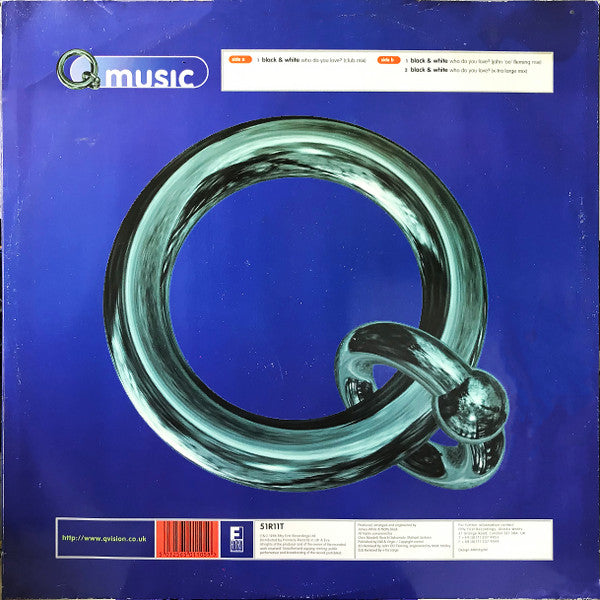 Black & White (6) : Who Do You Love? (12")