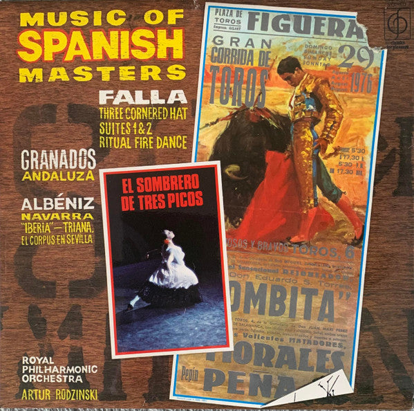 Royal Philharmonic Orchestra Conducted By Artur Rodzinski : Music Of Spanish Masters (LP)