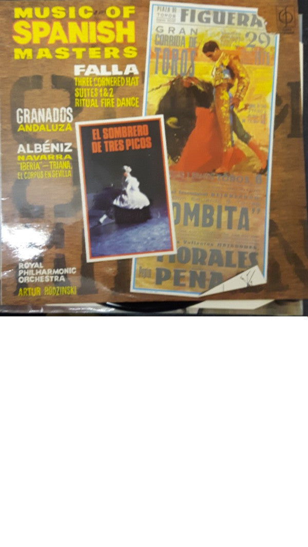 Royal Philharmonic Orchestra Conducted By Artur Rodzinski : Music Of Spanish Masters (LP)