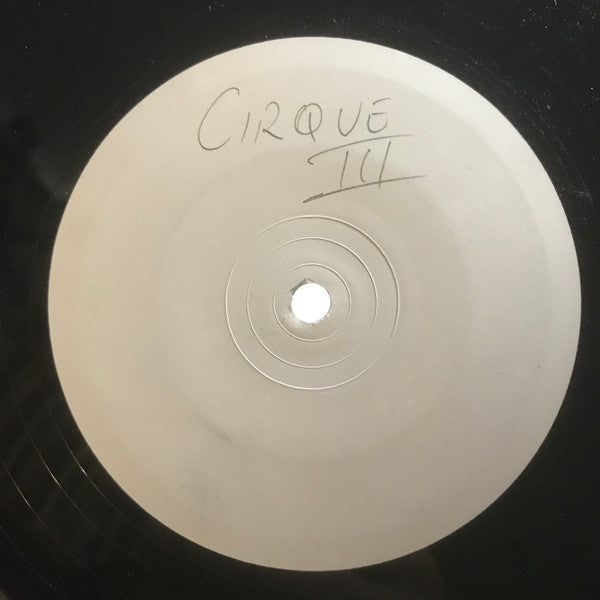 Cirque : Cirque Music Volume 3 (12", Promo, W/Lbl)