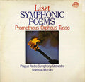 Franz Liszt, Prague Radio Symphony Orchestra, Stanislav Macura : Symphonic Poems - Prometheus / Orpheus / Tasso (LP, Quad)