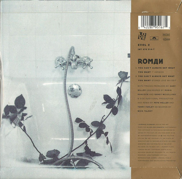 Roman (7) : You Can't Always Get What You Want (7")