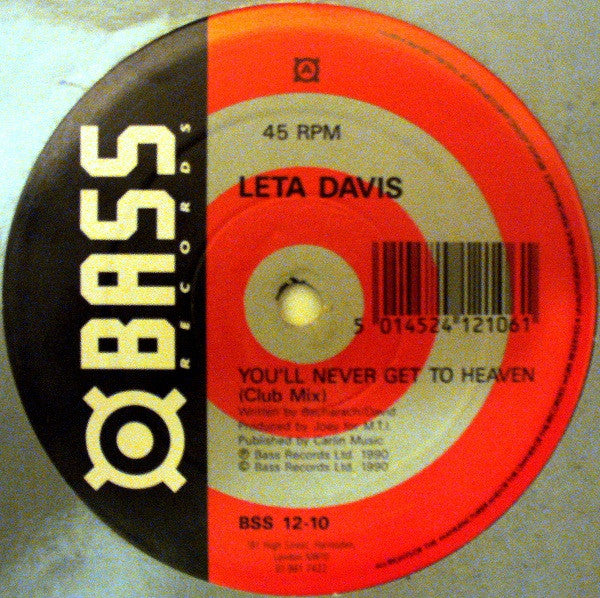 Leta Davis : You'll Never Get To Heaven (12")