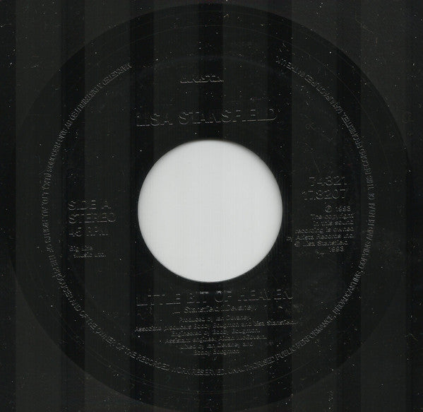 Lisa Stansfield : Little Bit Of Heaven (7", Single, Jukebox)