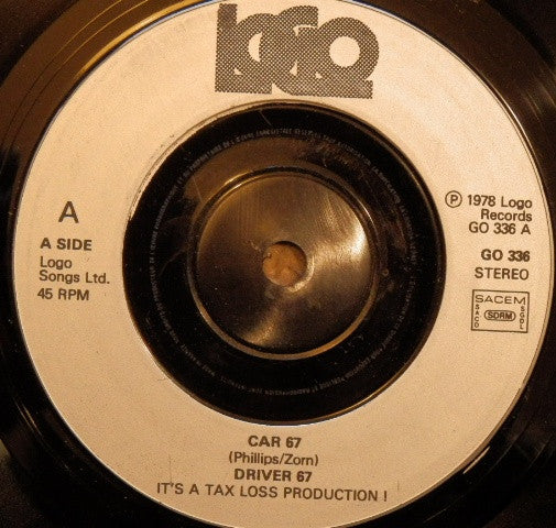 Driver 67 : Car 67 (7", Sol)