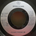 Bryan Adams : Please Forgive Me (7", Single, Jukebox)