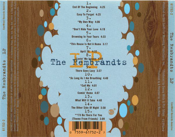 The Rembrandts : L.P. (CD, Album, ARC)