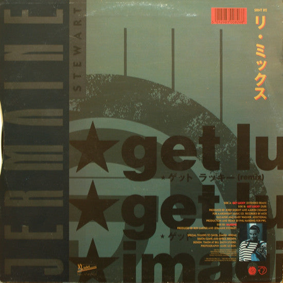 Jermaine Stewart : Get Lucky (12", Single)