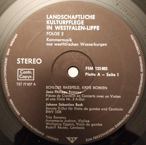 Various : Musik Auf Historischen Instrumenten (Folge 2) (2xLP)