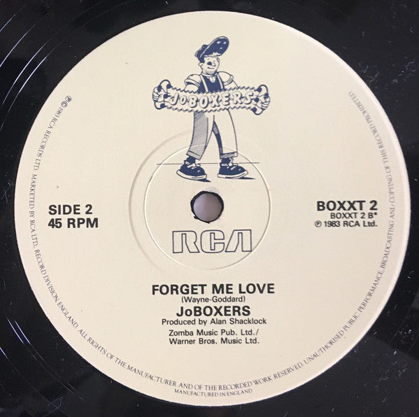 JoBoxers : Just Got Lucky (12", Env)