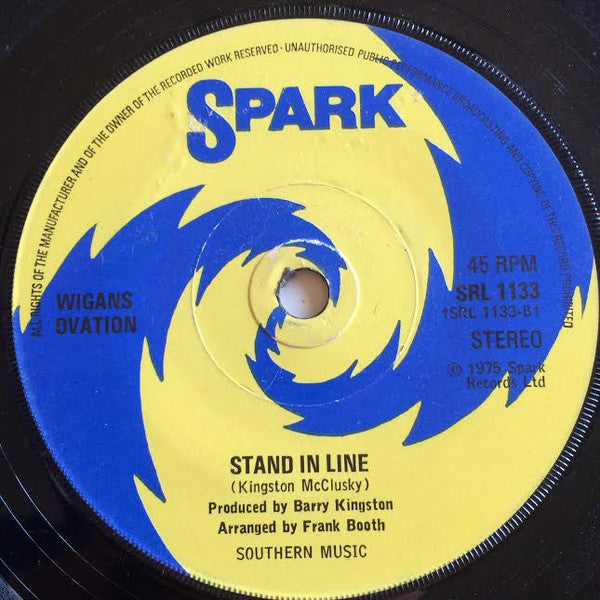 Wigan's Ovation : Super Love (7", Sol)