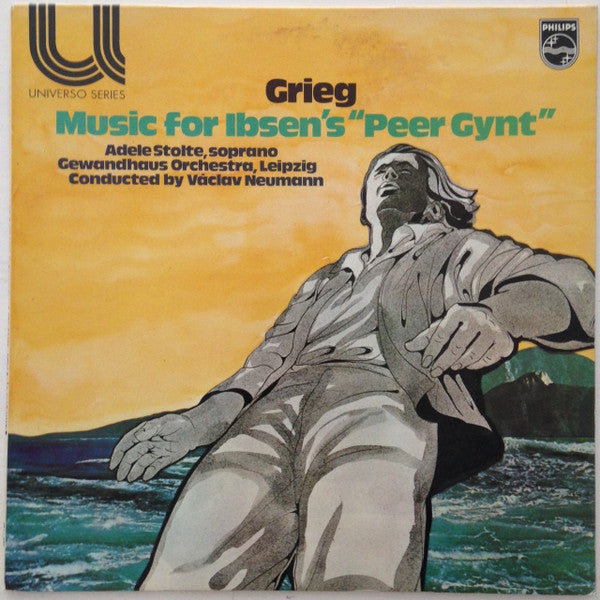 Edvard Grieg : Music For Ibsen's"Peer Gynt" (LP, Mono)