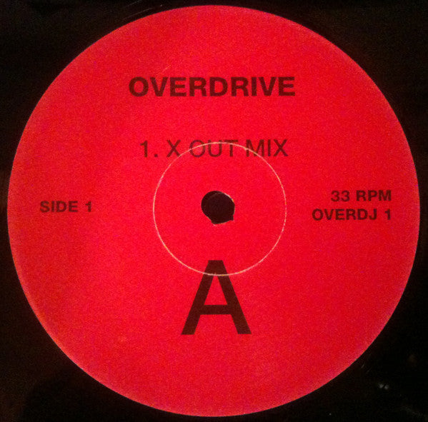 2 Unlimited : Overdrive (12", Promo)