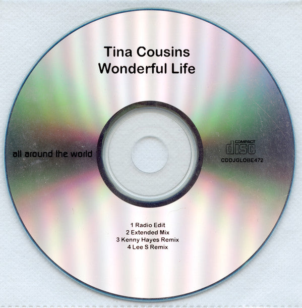Tina Cousins : Wonderful Life (CDr, Single)