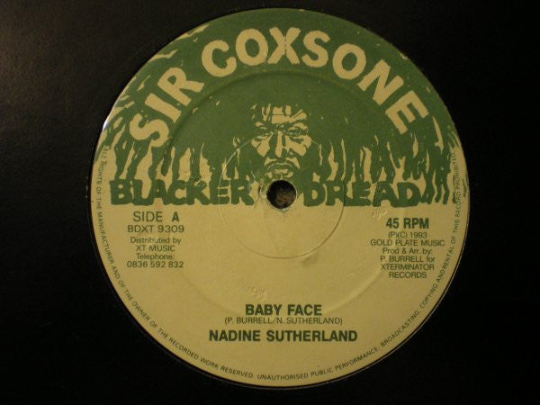 Nadine Sutherland : Baby Face (12")