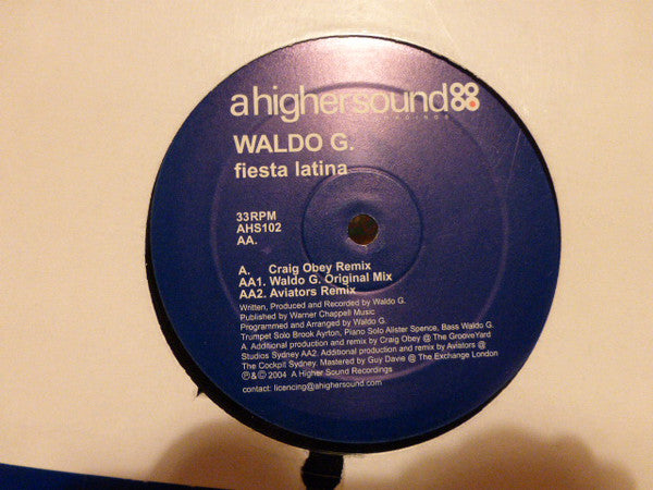 Waldo Garrido : Fiesta Latina (12")