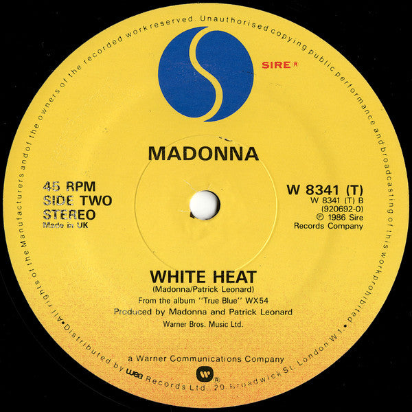 Madonna : Who's That Girl (Extended Version) (12", Single, Squ)