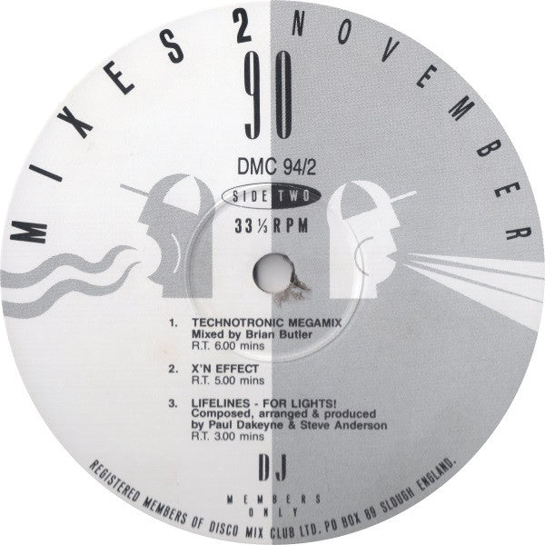 Various : November 90 - Mixes 2 (12", P/Mixed)