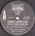 Gina Lamour : Move Over Darling (7")